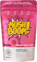 Ultra Life Sport - MushBoom Organic Mushroom Coffee Alternative Drink - 30 Servings 7 Mushroom Cacao Blend - Cordyceps, Lion’s Mane, Chaga, Maitake, Shiitake, Reishi & Turkey Tail - Caffeine Free
