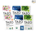 TAZO Tea Bags, Regenerative Organic Zen, Calm Chamomile & Herbal Organic Dream 16 CT (2ea) (Variety Pack)