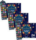 Pukka 2025 Advent Calendar Organic Tea Sampler, Selection of 24 Delightful Black & Green Tea Infusions, Christmas Gift Idea for Tea Lovers, 100% Organic (Pack of 3)