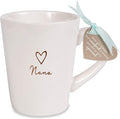 Pavilion Gift Company Nana Cup, 1 Count (Pack of 1), Cream, Ceramic, 15oz
