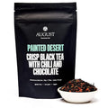 August Uncommon Painted Desert Holiday Tea – Spicy Black Tea Blend w/Notes of Mexican Chili, Cinnamon & Dark Cocoa – Loose Leaf Caffeinated Tea in a Resealable Pouch for Cozy Winter Moments (3.5oz)