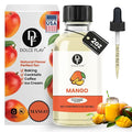 Dolce Foglia Mango Extract - 2 Ounce Water-Soluble Multipurpose Flavoring Ideal for Baked Goods, Beverages, Coffee, Desserts & Ice Cream - Mango Essence Perfect for Weight Management