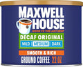 Maxwell House Decaf Original Medium Roast Ground Coffee (22 oz Canister)