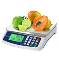 Large Digital Kitchen Scale 30KG Commercial Food Scale 66LB for Baking Bread Meat Stainless Steel Price Computing Scale LCD Display,Prep Counting Scale for Parts and Coins Adapter Included (Blue)