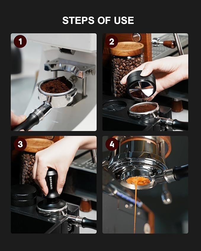58mm Bottomless Portafilter For Breville, 2 Ears Slim Naked Portafilter Fits Breville Espresso Machines BES900XL, BES920XL, BES980XL, BES990BSS with Aluminum Handle, 18g Double Shot Filter Basket
