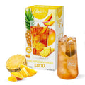 Olinda Pineapple & Mango Organic Black Tea 25 Tea Bags Caffeinated Tropical Fruity Hot or Cold Brew Natural Fruit Tea Christmas Holiday Gift for Women & Tea Lovers Secret Santa Stocking Stuffer