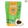 IntegriTEA Green Mango Flavored Green Tea, 6 Organic Unsweetened Iced Tea Bags, 6 Gallons, Hot or Cold Brew, Fairly & Sustainably Sourced
