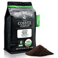 The Bean Organic Coffee Company Suzi's Power Bean, Dark Roast, Ground Coffee, 16-Ounce Bag, Café molido tostado orgánico