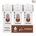 Maizly Chocolate Corn Milk, Non-GMO, Plant-Based & Non-Dairy Chocolate Flavored Drink, Gluten & Dairy-Free Alternative to Whole Milk, Kosher Drink for Kids & Adults, 946 ml, Pack of 6 Boxes