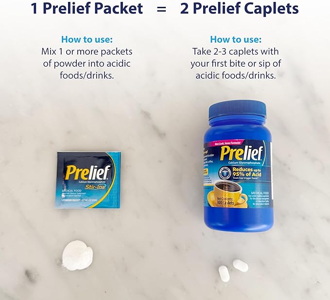 Prelief Drink Mix Packets 50 ct Carton
