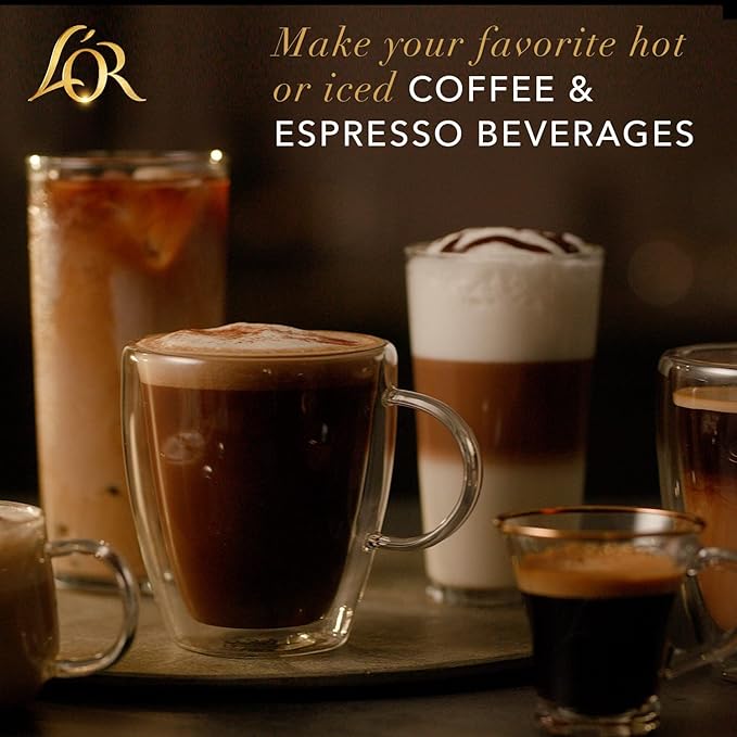 L'OR Coffee Pods, 10 Count Chateau Medium Roast Blend, Single-Serve Aluminum Coffee Capsules Compatible with the L'OR BARISTA System, 10 count (Pack of 1)