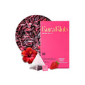 Kura Klub Superflower Hibiscus Green Tea | Whole-Leaf Light-Caffeine Blend with Strawberry Lemon Notes | Antioxidant Fruit & Floral Superherb Tea for Daily Hydration |Premium Pyramid Teabags