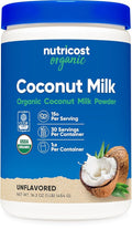 Nutricost Organic Coconut Milk Powder 1LB - Non-GMO, Certified Organic Coconut Milk Powder