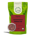 Worldwide Botanicals Organic Hibiscus Tea – 1 lb, Loose Leaf, Cut and Sifted – 100% Egyptian Hibiscus sabdariffa AKA Karkade, Roselle, Sorrel, Zobo, Flor de Jamaica, 1 Pound Bag
