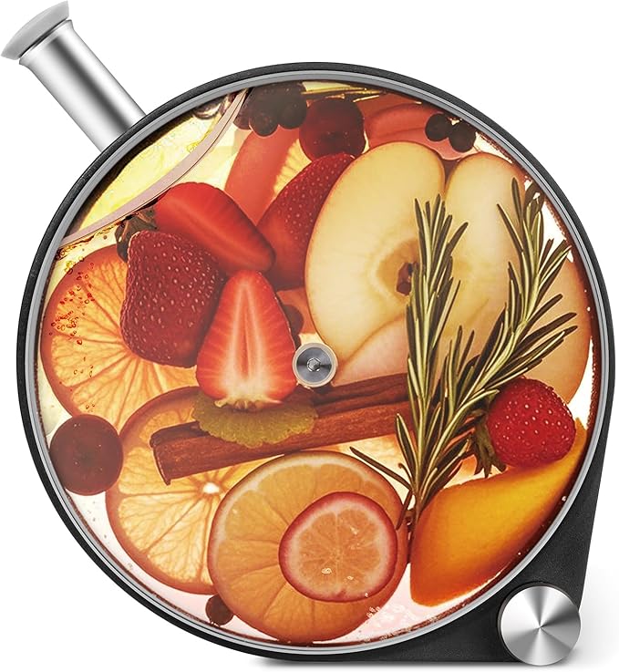DIY Small 13 oz Cocktail Porthole Infuser, Drink Liquor Infuser, Create Your Own Infused Masterpiece, Liquor Infusing Decanter, Beautiful, Fun Gift, Bourbon Infuser, Infusion Bottles 5-Years Warranty