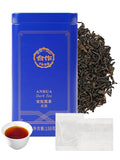 CO-OP 1950 Anhua Tianjian Dark Tea Loose Leaf, 150g, Traditional Aged Chinese Hei Cha from Hunan with Smoky Aroma, Smooth, Earthy & Mellow Post-Fermented Tea, No Additives, 20 DIY Empty Teabags