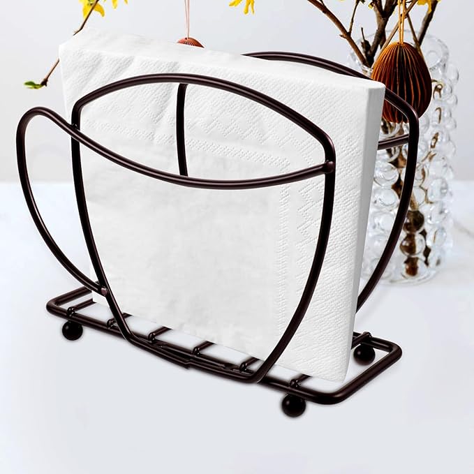 Generic Freestanding Coffee Cup Shaped Napkin Holder Minimalist Paper Towel Dispenser for Home and Restaurant Tabletop Use Practical Desktop Decoration