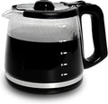 12-Cup Replacement Glass Coffee Carafe Compatible with Mr. Coffee LMX, TP, MMX, and MSX series coffeemakers