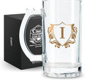 Onebttl Personalized Beer Stein Mug - 17 oz Heavy Beer Stein with Handle for Men - Boss Birthday