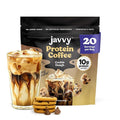 Cookie Dough Protein Iced Coffee - Premium Whey Protein & Instant Iced Coffees - 100% Natural Cold Brew - Zero Artificial Flavors & Sweeteners, 80 mg Caffeine Per Serving, 20 Servings