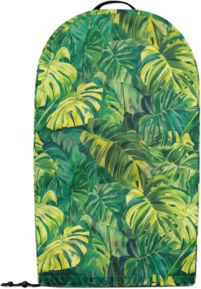 Monstera Leaf Blender Dust Cover, Stand Mixer, Coffee Maker, Food Processor Cover, Water Resistant, Polyester Blend, Easy Clean