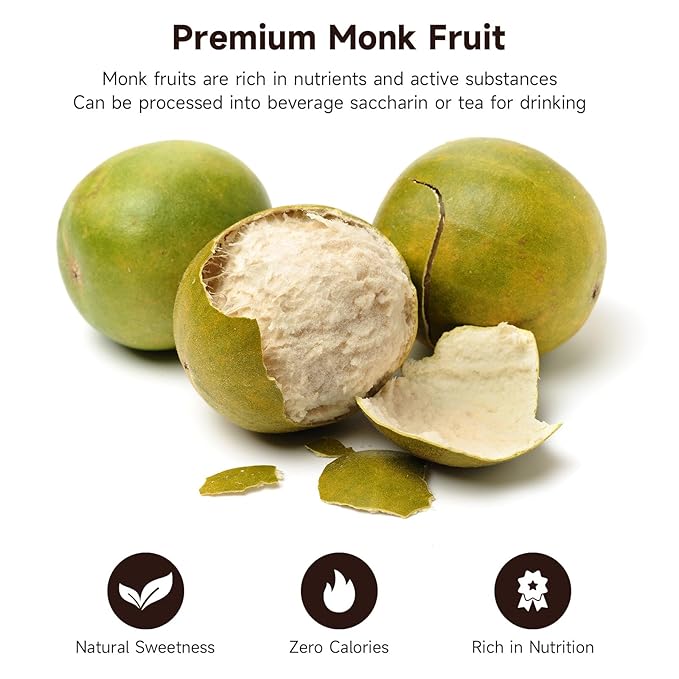 SPICEEL Monk Fruit Sweetener with Allulose - White Sugar Substitute, Coffee, Tea, without Erythritol, Gluten Free, Vegan, Keto Friendly, Sugar Replacement (8 oz)
