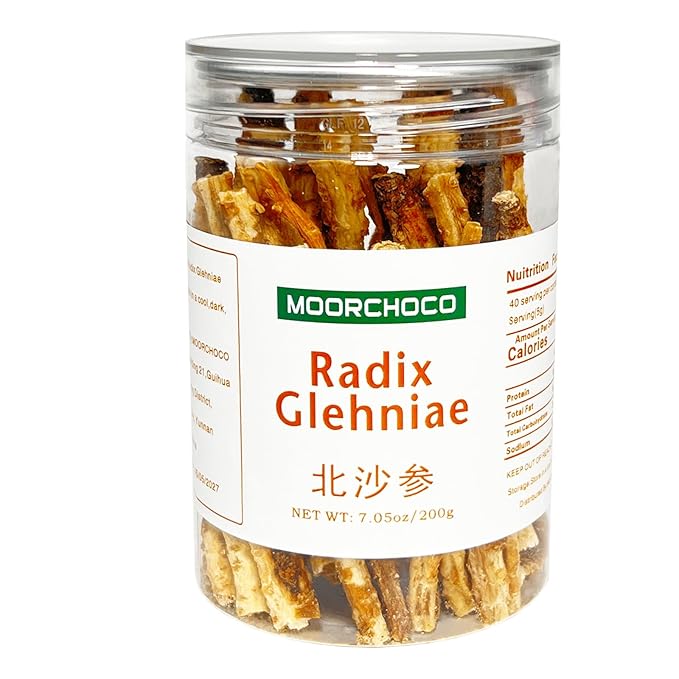 American Ginseng-Pure and Natural Herbal Tea -Chinese herbal medicine- 北沙参7.05oz/200g (Radix Glehniae)