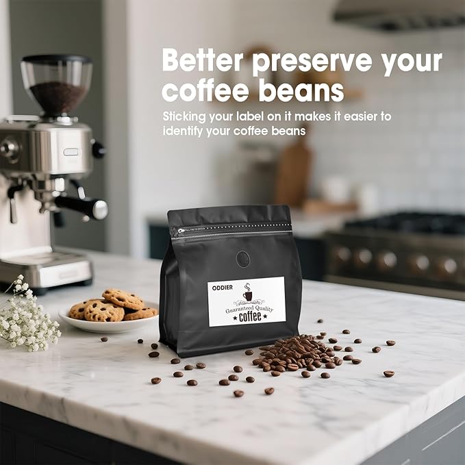 50 Count 16oz Coffee Bags with Valve,1lb Vented Coffee Beans Packaging Bags High Barrier Aluminumed Foil Flat Bottom Heat Sealed Side Zipper Resealable Storage Bag for Home or Business（Black）