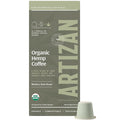 Artizan Coffee Roasters Organic Hemp Espresso Capsules For Nespresso Original | Hemp Fusion | 10 Compatible Compostable Pods