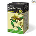 Life Plus Style Gourmet Tea Town Clove Vanilla Black Tea Premium Herbal Black Tea Blended with Clove & Vanilla Naturally Caffeinated Immune Support Individually Wrapped 25 Tea Bags