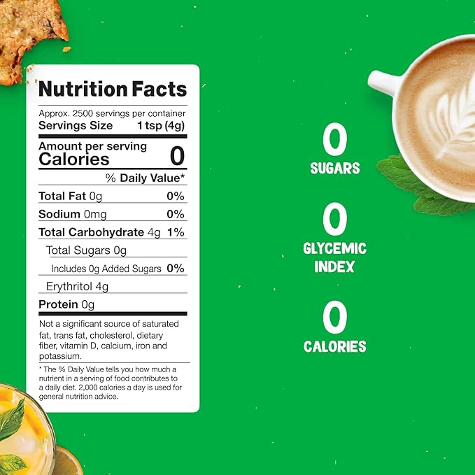 Pyure Organic All-Purpose Blend Stevia Sweetener | White Sugar Substitute, Zero Carb, Zero Sugar, Zero Calorie, Plant-Based Sweetener Perfect for Bakery & Restaurant Sugar Free Sweetening | 44 lb