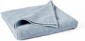 Coyuchi Air Weight Organic Guest Towel, 16"x26", Stone Blue