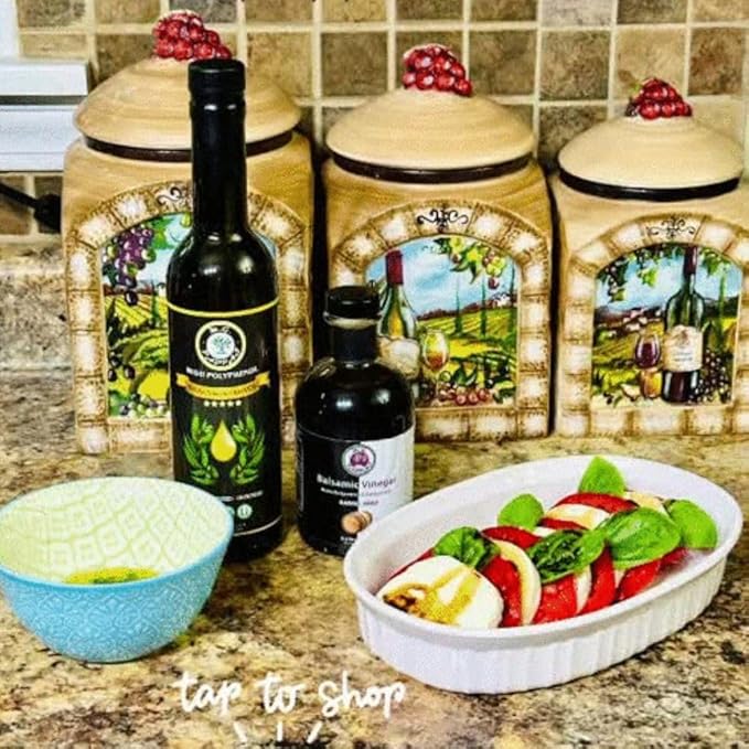 M.G. Pappas Extra Virgin Olive Oil, High Polyphenol EVOO - Cold Pressed & Unfiltered Greek Olive Oil - Over 500mg/kg Polyphenols with High Hydroxytyrosol - Award-Winning Organic Quality - 12.7oz (375ml) Bottle