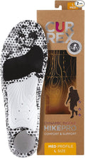CURREX HikePro Insoles for Hiking Boots & Shoes – Shock Absorbing Inserts to Help Reduce Fatigue and Increase Performance – Anti-Slip Heel Surface for Stability – for Men & Women – Medium Arch, XL