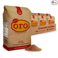 Mi cafe es ORO – Ground Coffee 100% Honduran Dark Roast; Exotic Flavor; Smooth Aroma; Ideal for Drip Coffee, Espresso, or French Press Brewing – Freshly Packed Coffee Bags – 14 Oz | 6-Pack