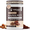 Mushroom Hazelnut Powder with Reishi 10:1 Extract, Hot Cocoa Powder Caffeine-Free Mushroom Coffee Alternative - Adaptogenic Superfood Drink for Focus, Relaxation, and Mood Support - 30 Servings