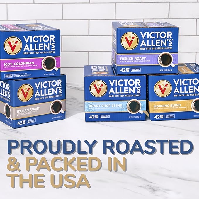 Victor Allen's Coffee French Vanilla Cappuccino, 12 Count, Single Serve Cappuccino Mix for Keurig K-Cup Brewers