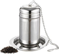 Tea Infuser For Loose Leaf Tea, Extra Fine Mesh Tea Diffusers For Loose Tea, 316L Stainless Steel Tea Strainer, Reusable Tea Steeper For Coffee, Herbs, Fruit, Spices（3.4oz）
