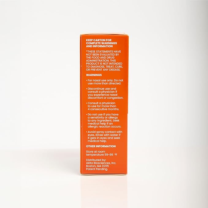 Profi™ Everyday Nasal Spray - Helps Defend Against Airborne Germs and Allergies, Lasts Up to 8 Hours, Advanced Nasal Spray for Air Travel, Work, Conferences & Indoor Gatherings - 90 Sprays, 0.36 FL OZ