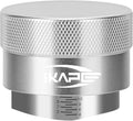 IKAPE Coffee Products, 51MM Coffee Distributor, Gravity Adaptive Espresso Distributor Fits All 51MM Espresso Portafilter, Compatible with 51MM Delonghi Bottomless Portafilter (Silver)