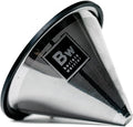 Barista Warrior Compatible for Chemex & Hario V60 Pour Over Coffee Filters - Reusable Stainless Steel - Best Coffee Maker and Bar Accessories (Silver)