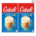 Colcafe Instant French Vanilla Cappuccino, 6 sticks per pack, Pack of 2