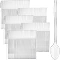 500 Pcs Extra Long Spoons for Ice Cream Floats Plastic Sundae Spoons Bulk 8 Inch Long Handle Spoon Heavy Duty for Ice Cream Milkshakes Tea Cocktails Root Beer Float and Tall Beverages (Clear)