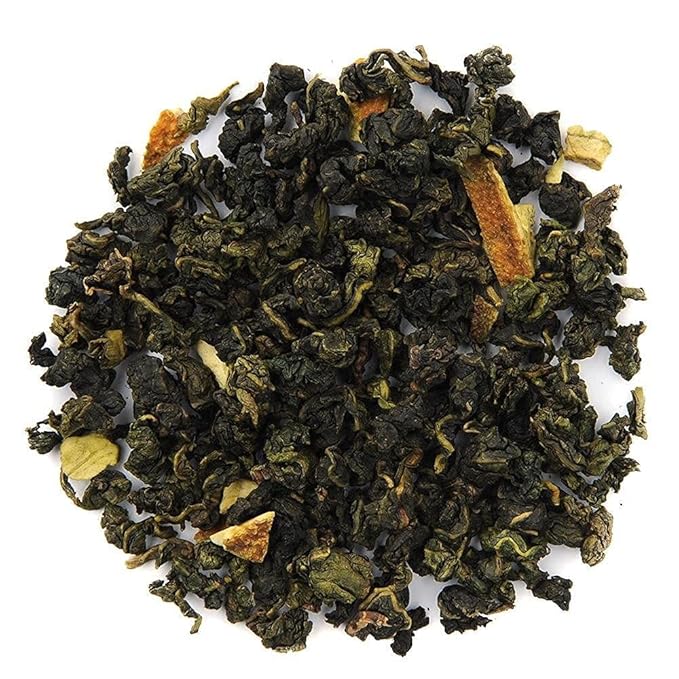 Organic Positively Tea Company, Orange Blossom Special, Oolong Tea, Loose Leaf, 4 Ounce