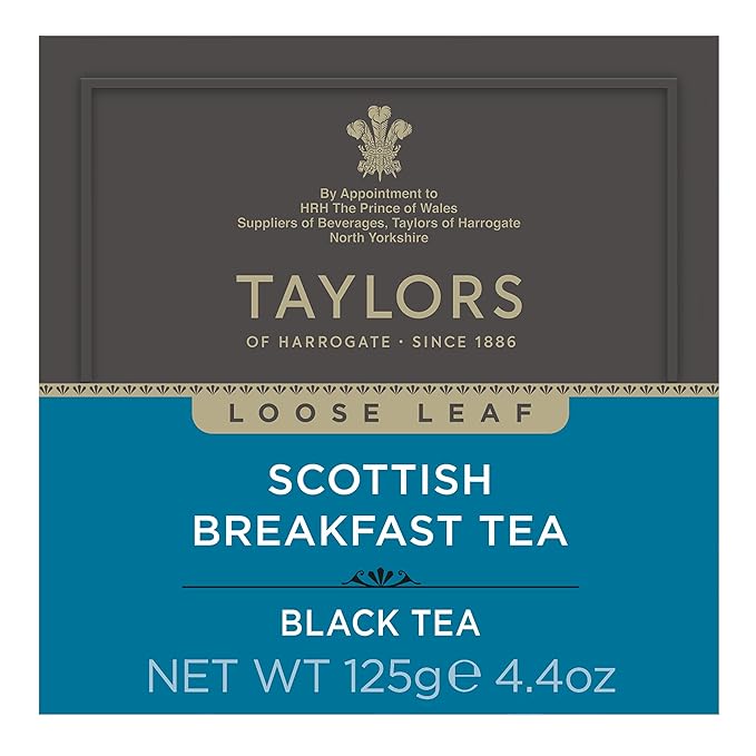 Taylors of Harrogate Scottish Breakfast Loose Leaf, 4.41 Ounce Carton