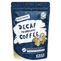 Relaxing Decaf Mushroom Coffee Blend with Reishi, Chamomile & Turmeric - 30% Beta-Glucans, MCT, Melatonin for Stress Relief & Focus - 6.35oz (180g) Afternoon Wellness Drink