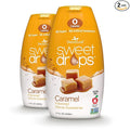 SweetLeaf Sweet Drops Caramel Stevia Liquid Sweetener - Flavor Foods, Keto Coffee with Sugar Free, 0 Calorie, Non-Glycemic Response SweetLeaf Stevia Drops, 1.7 Fl Oz Ea (Pack of 2)
