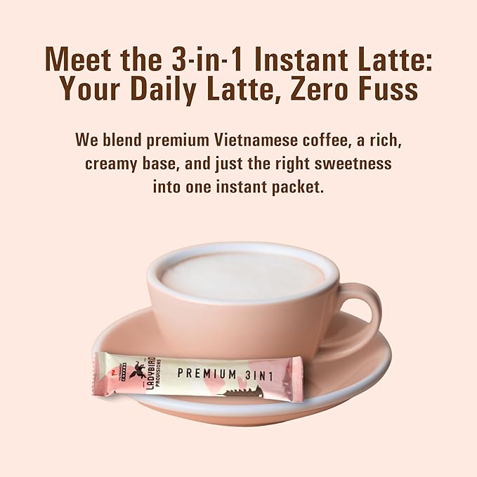 Ladybird Premium 3in1 Instant Latte