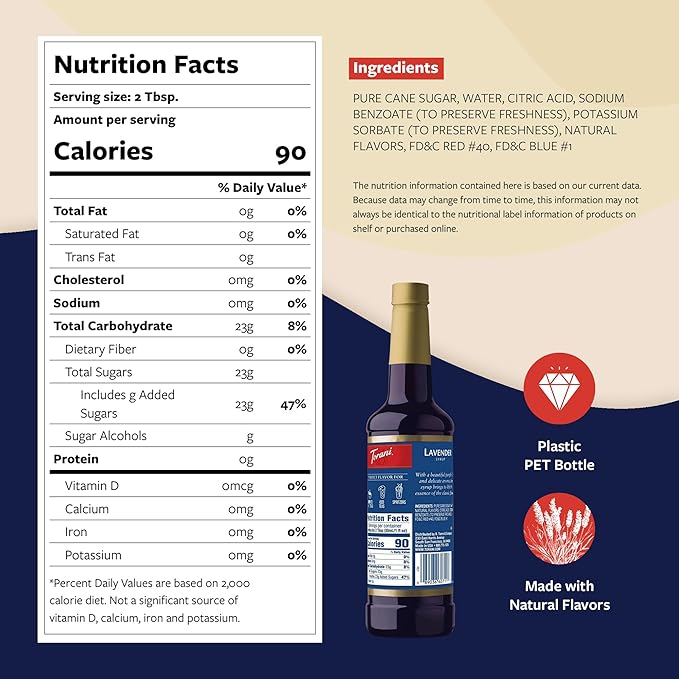 Torani Sugar Free Coffee Syrup, Caramel Syrup for Drinks, Zero Calorie, Pump Included, 25.4 Fl Oz