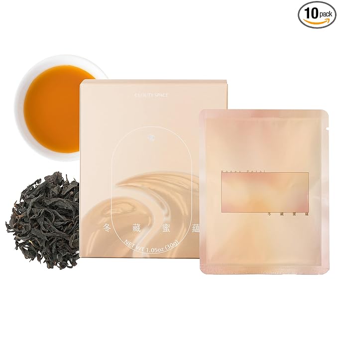 Clouty Space, Authentic Taiwan Black Tea, Farm Direct, Floral Aftertaste, Honey Petal, 10 Tea Sachets (30g)